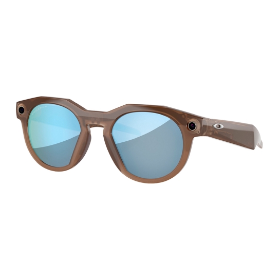 Смарт-очки Oakley Meta HSTN - Polished Brown Smoke Frame with Prizm Deep Water Polarized Lenses - цена, характеристики, отзывы, рассрочка, фото 1