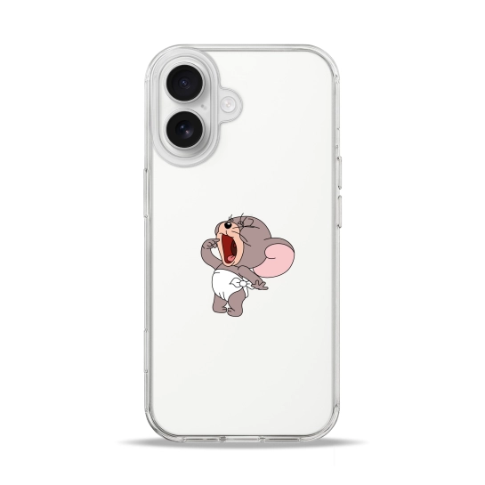 Чехол Pump Clear Case for iPhone 17 Baby Mouse
