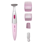 Триммер для зоны бикини с 4 насадками Braun Silk-epil FG1100 Pink