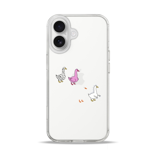 Чехол Pump Clear Case for iPhone 17 Duck Gang - цена, характеристики, отзывы, рассрочка, фото 1