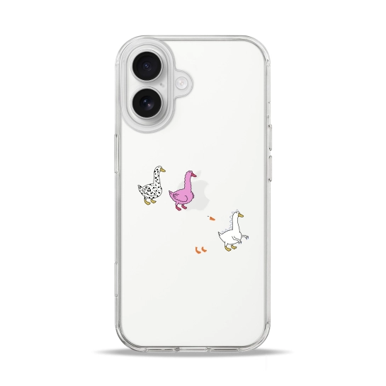Чохол Pump Clear Case for iPhone 17 Duck Gang