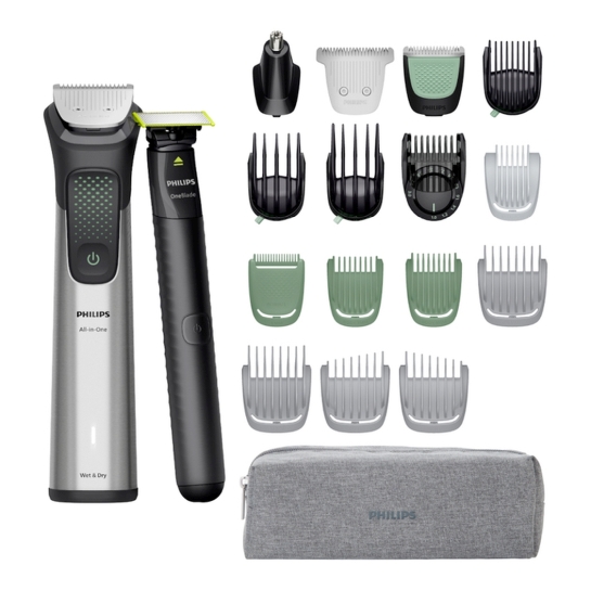 Тример PHILIPS MG9558/15 серії 9000 (20-в-1) - ціна, характеристики, відгуки, розстрочка, фото 1