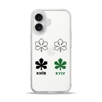 Чохол Pump Clear Case for iPhone 17 Kyiv Pattern