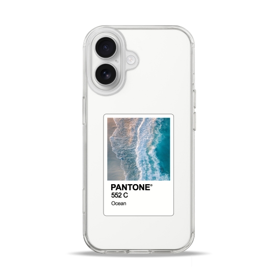 Чохол Pump Clear Case for iPhone 17 Pantone Ocean - ціна, характеристики, відгуки, розстрочка, фото 1