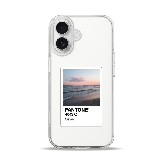 Чехол Pump Clear Case for iPhone 17 Pantone Sunset - цена, характеристики, отзывы, рассрочка, фото 1