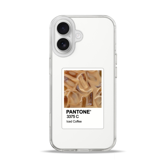 Чехол Pump Clear Case for iPhone 17 Pantone Iced Coffee - цена, характеристики, отзывы, рассрочка, фото 1