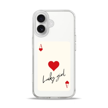 Чехол Pump Clear Case with MagSafe for iPhone 17 Ace of Hearts - цена, характеристики, отзывы, рассрочка, фото 1