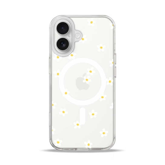 Чехол Pump Clear Case with MagSafe for iPhone 17 Chamomile