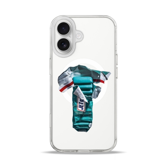 Чехол Pump Clear Case with MagSafe for iPhone 17 JET Gum - цена, характеристики, отзывы, рассрочка, фото 1