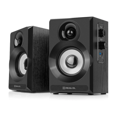 Акустична система REAL-EL S-217 Black (EL121200013) - цена, характеристики, отзывы, рассрочка, фото 1