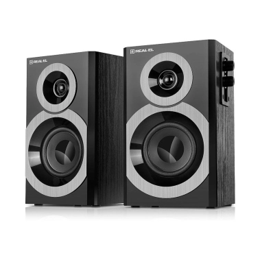 Акустична система REAL-EL S-245 Black (EL121200015) - цена, характеристики, отзывы, рассрочка, фото 1