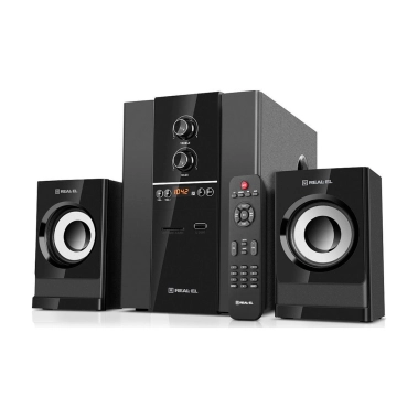 Акустична система REAL-EL M-355 Black (EL121300015) - цена, характеристики, отзывы, рассрочка, фото 1