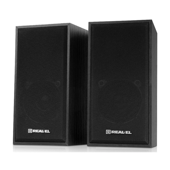 Акустична система REAL-EL S-202 USB Black (EL121200019)