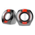 Акустична система Real-El S-50 Black-Red