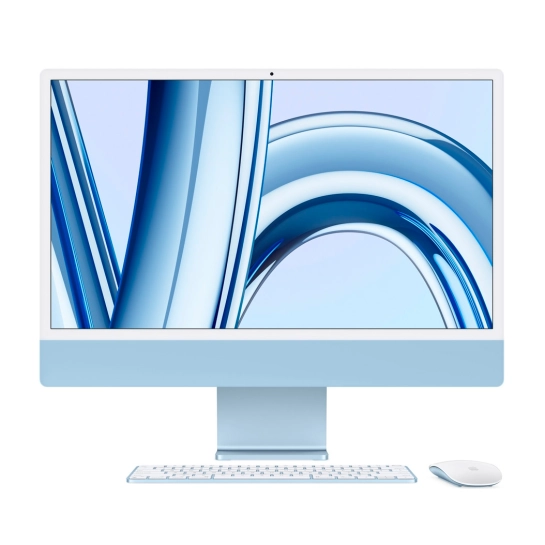 Б/У Моноблок Apple iMac 24" M3 Chip 16GB/256GB/8CPU/10GPU Blue 2023 (Ідеальний)