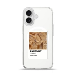 Чохол Pump Clear Case with MagSafe for iPhone 17 Pantone Iced Coffee