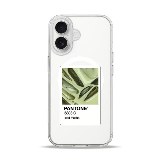 Чехол Pump Clear Case with MagSafe for iPhone 17 Pantone Iced Matcha - цена, характеристики, отзывы, рассрочка, фото 1