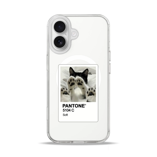 Чохол Pump Clear Case with MagSafe for iPhone 17 Pantone Soft