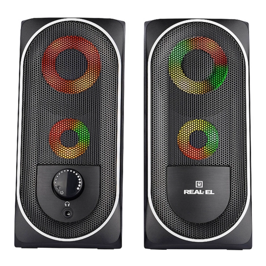 Акустична система REAL-EL S-110 USB Black