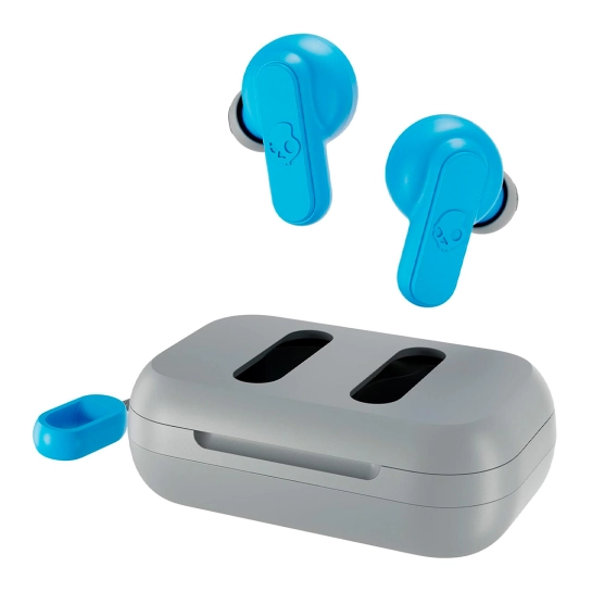 Бездротові навушники Skullcandy Dime 2 Light Grey/Blue (S2DBW-P751)