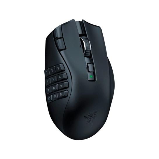 Мышь беспроводная Razer Naga V2 Hyperspeed Wireless, Black (RZ01-03600100-R3G1)