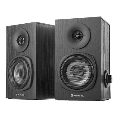 Акустична система REAL-EL S-225 USB Black - цена, характеристики, отзывы, рассрочка, фото 1