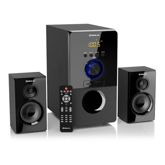 Мультимедийная акустика REAL-EL M-555 Black (EL121300013)