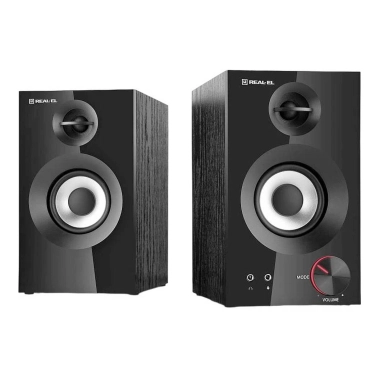 Акустична система REAL-EL S-420 Black (EL121200011) - цена, характеристики, отзывы, рассрочка, фото 1