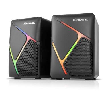 Акустическая система REAL-EL S-75 Black (EL121100015) - цена, характеристики, отзывы, рассрочка, фото 1