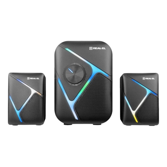 Акустична система REAL-EL M-320 Black (EL121300014)