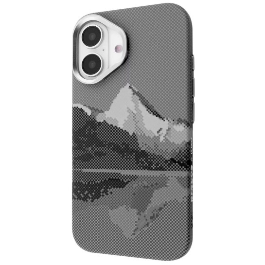 Чехол Proove Gleam Case with Magnetic Ring for iPhone 17 silver peak