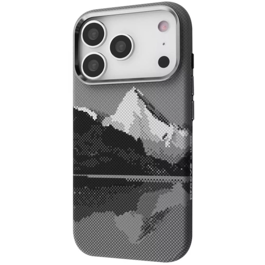 Чохол Proove Gleam Case with Magnetic Ring for iPhone 17 Pro Max Silver Peak