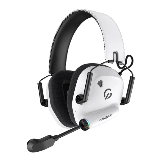 Беспроводная игровая гарнитура GamePro Genesis Mercury Pro 3-Mode White (HSW120W)