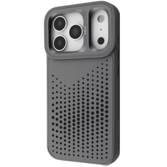 Чехол Kajsa Circle with Magnetic Ring iPhone 17 Pro Max gray - цена, характеристики, отзывы, рассрочка, фото 1