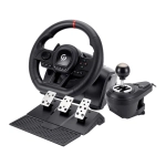 Ігрове кермо з педалями та коробкою передач GamePro RW038PM для PC/XBOX360/XBOXONE/SWITCH/PS3/PS4