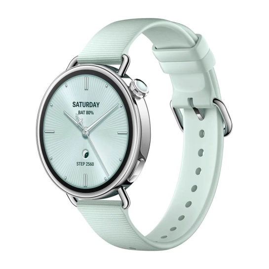 Смарт-часы Xiaomi Watch S4 41mm Fluororubber Strap Mint Green BHR080CGL (1166773)