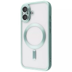 Чохол Metal Matte Case with Magnetic Ring iPhone 17 teal