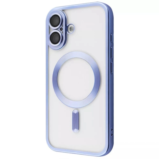 Чохол Metal Matte Case with Magnetic Ring iPhone 17 ultramarine