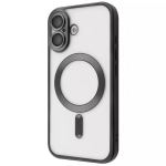 Чохол Metal Matte Case with Magnetic Ring iPhone 17 black