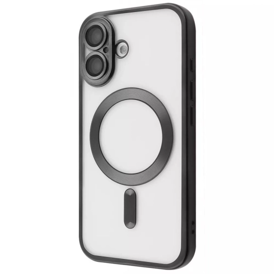 Чохол Metal Matte Case with Magnetic Ring iPhone 17 black