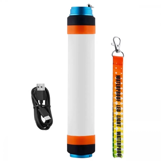 Багатофункціональний ліхтар PRC T25 5200 mAh (24см) White