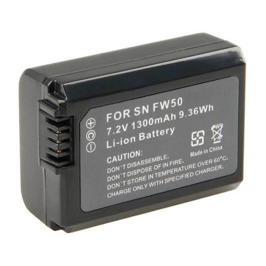 Аккумулятор к фото/видео PowerPlant Sony NP-FW50 (DV00DV1280) - цена, характеристики, отзывы, рассрочка, фото 1