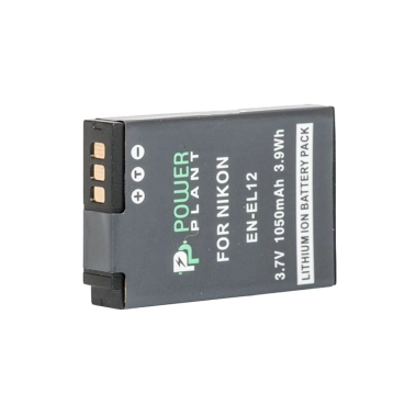 Аккумулятор PowerPlant для Nikon EN-EL12 (DV00DV1242) - цена, характеристики, отзывы, рассрочка, фото 1