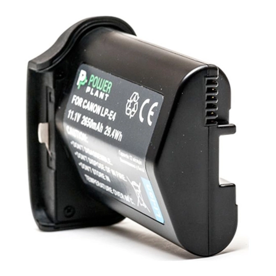 Аккумулятор к фото/видео PowerPlant Canon LP-E4 (DV00DV1215)