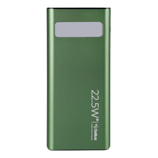 Внешний аккумулятор Gelius Lightstone PD 20000 mAh Green