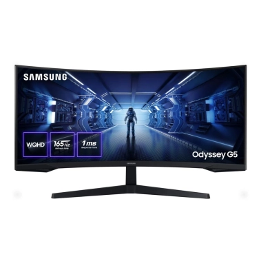 Монитор Samsung Odyssey G5 C34G55TWWI (LC34G55TWWIXCI) - цена, характеристики, отзывы, рассрочка, фото 1