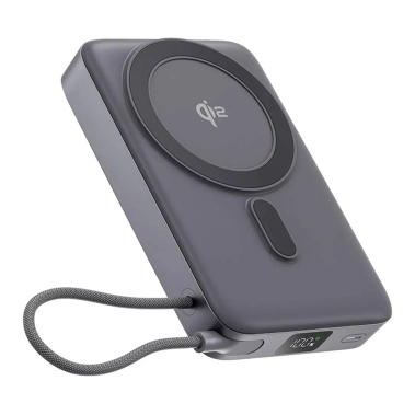 Внешний аккумулятор Proove OverPower 35W 10000mAh Qi2 Silver - цена, характеристики, отзывы, рассрочка, фото 1