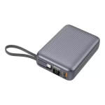 Зовнішній акумулятор Proove Moon Rock 2 in 1 22.5W 20000mAh Silver