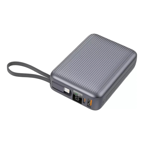 Зовнішній акумулятор Proove Moon Rock 2 in 1 22.5W 20000mAh Silver - ціна, характеристики, відгуки, розстрочка, фото 1