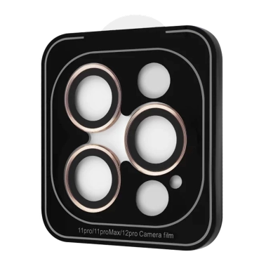 Стекло для камеры Achilles for iPhone 11Pro/11ProMax/12Pro Gold - цена, характеристики, отзывы, рассрочка, фото 1